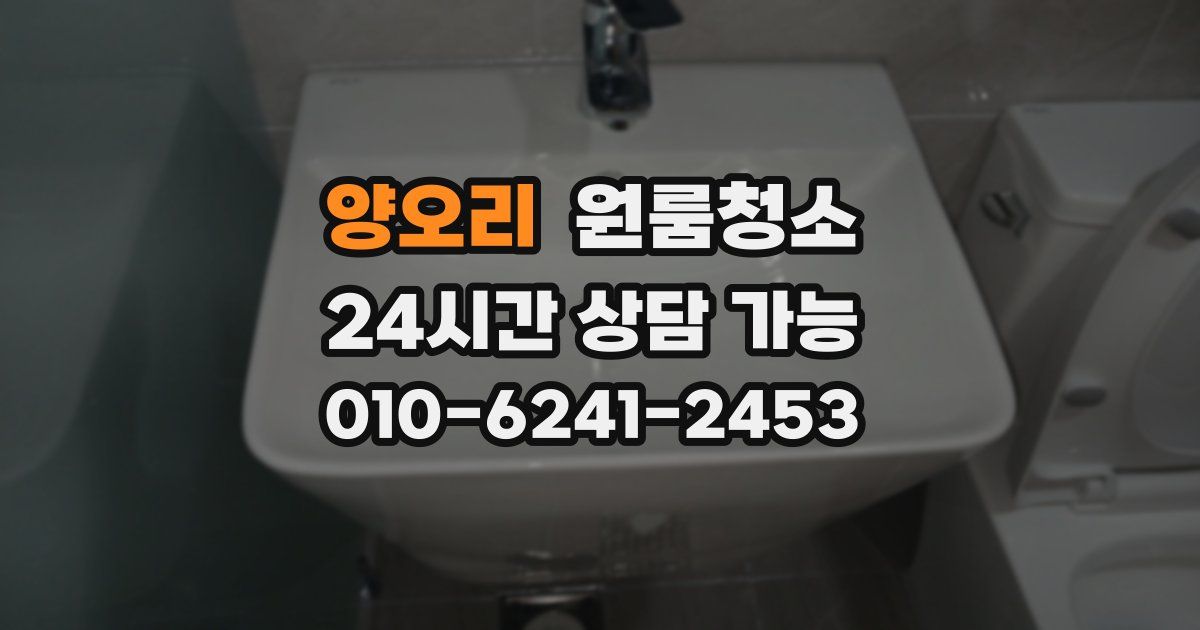 양오리 입주청소