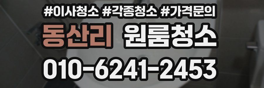 동산리 이사청소