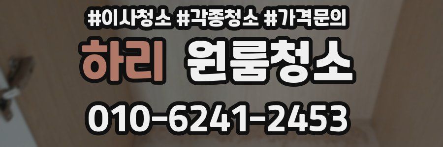 하리 이사청소