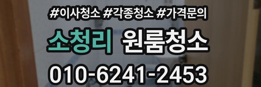 소청리 이사청소