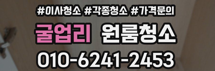 굴업리 이사청소