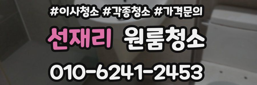 선재리 이사청소