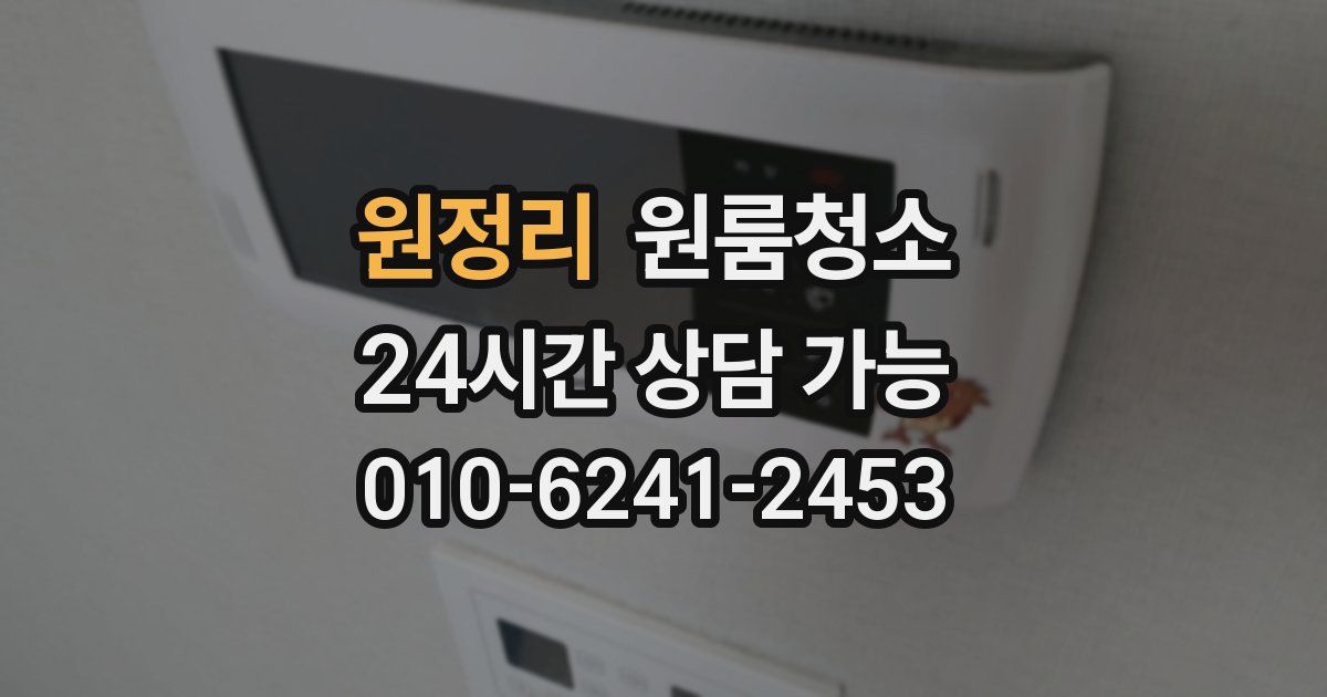 원정리 입주청소