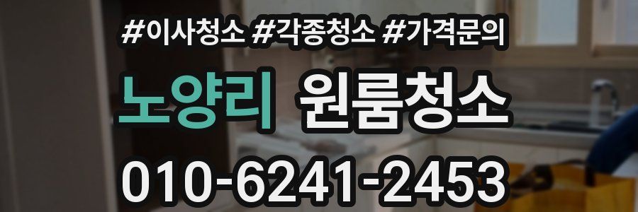 노양리 이사청소