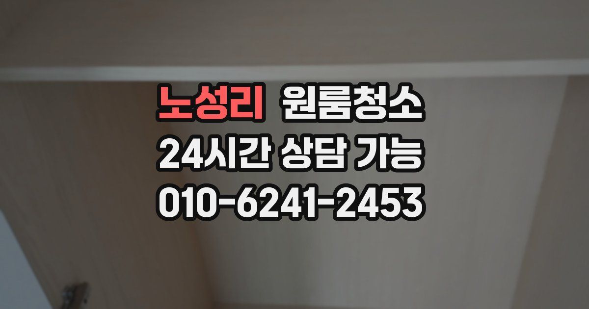 노성리 입주청소