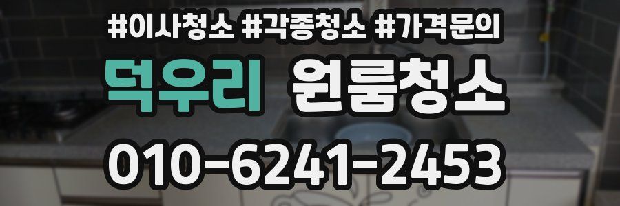 덕우리 이사청소