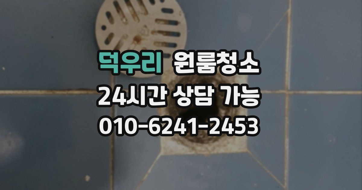 덕우리 입주청소