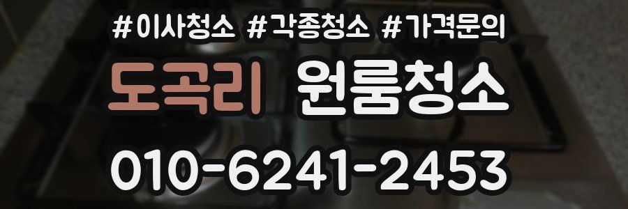 도곡리 이사청소