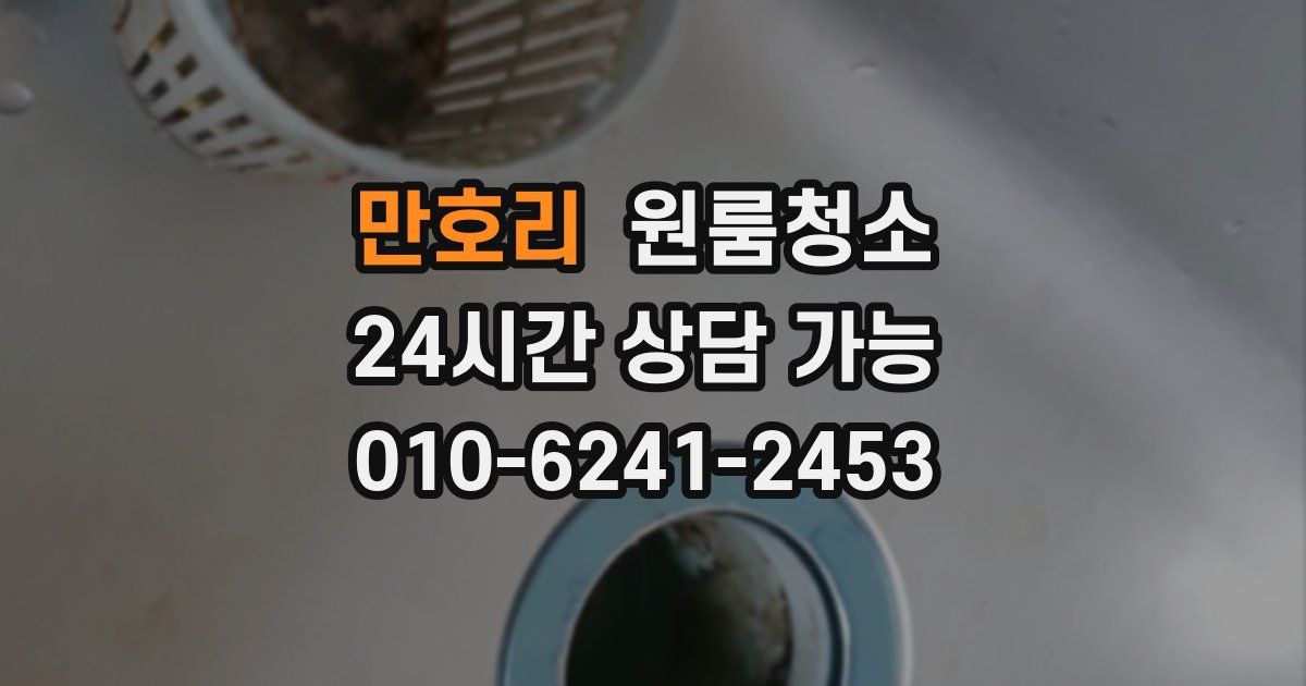 만호리 입주청소