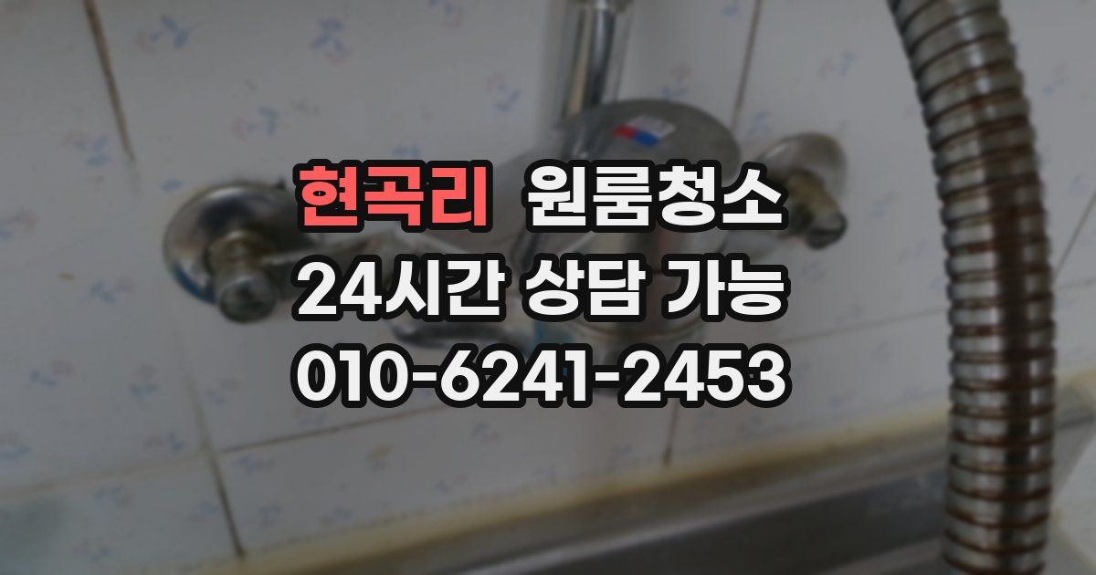 현곡리 입주청소