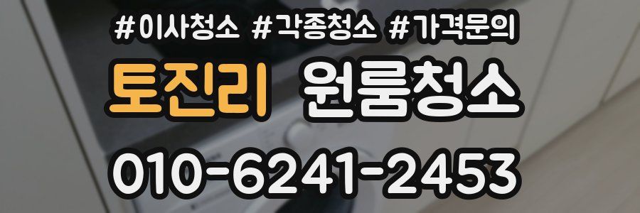 토진리 이사청소