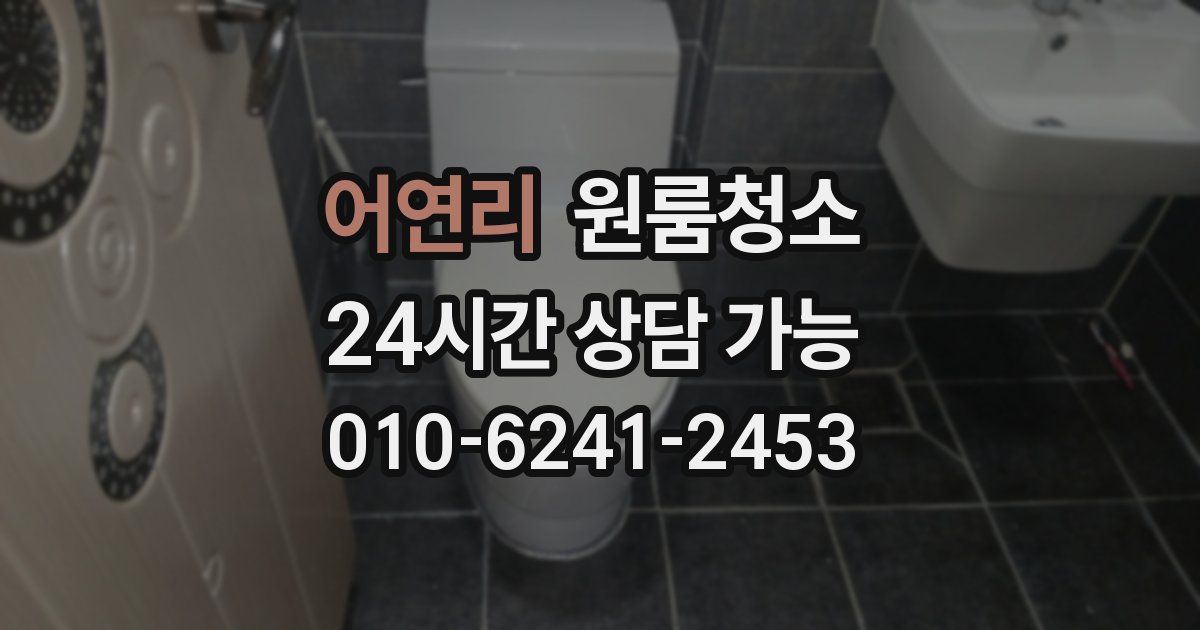 어연리 입주청소