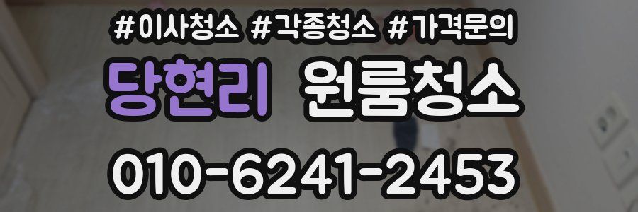 당현리 이사청소