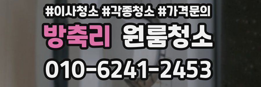 방축리 이사청소