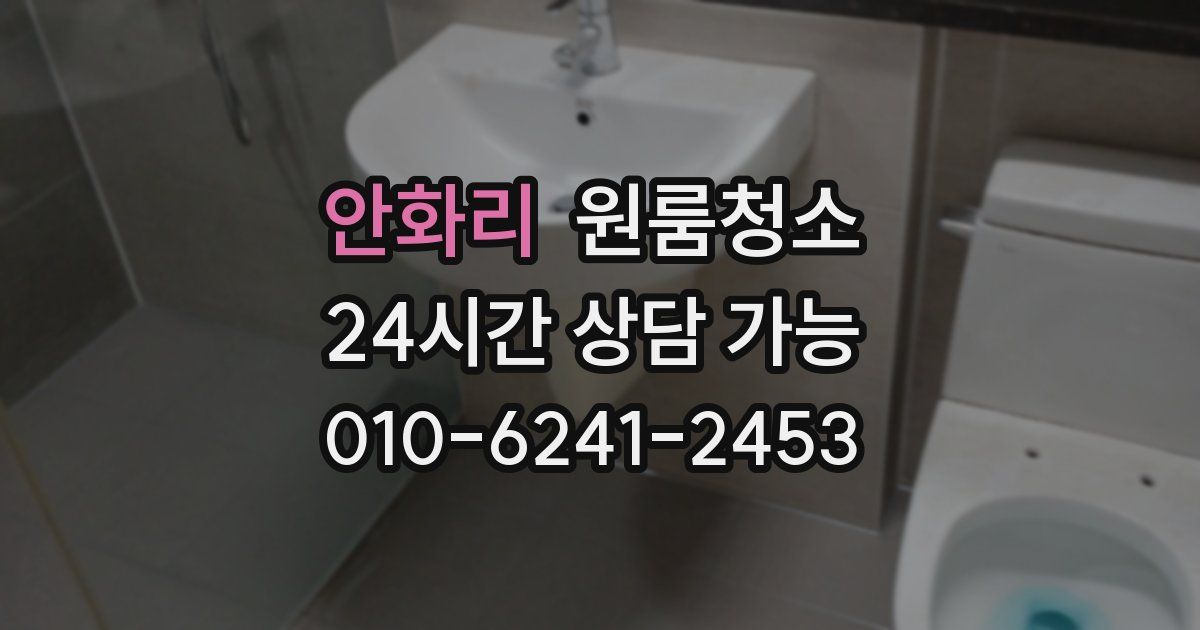 안화리 입주청소