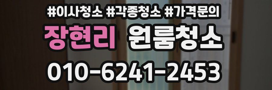 장현리 이사청소