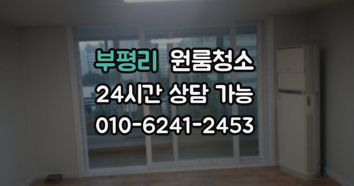 부평리 입주청소