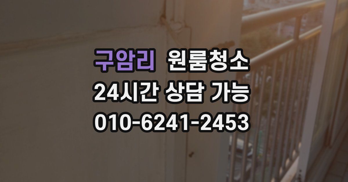 구암리 입주청소