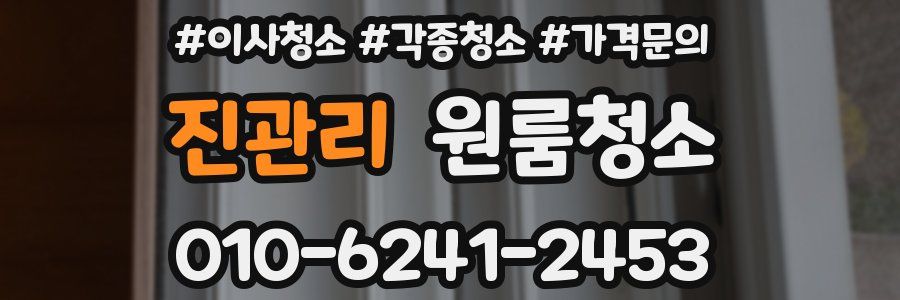 진관리 이사청소