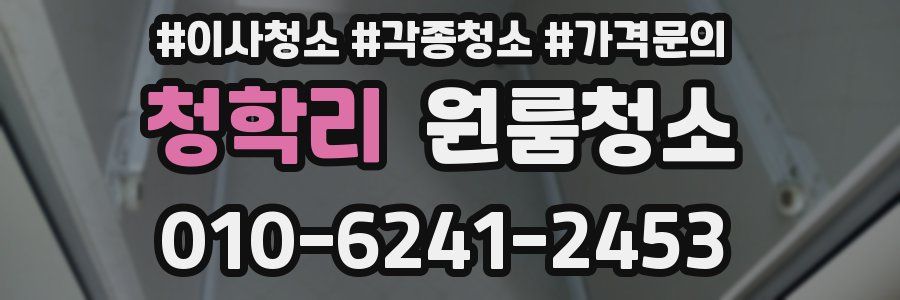 청학리 이사청소