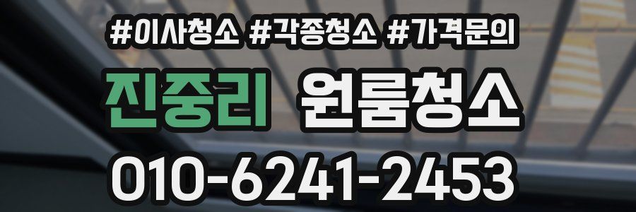 진중리 이사청소