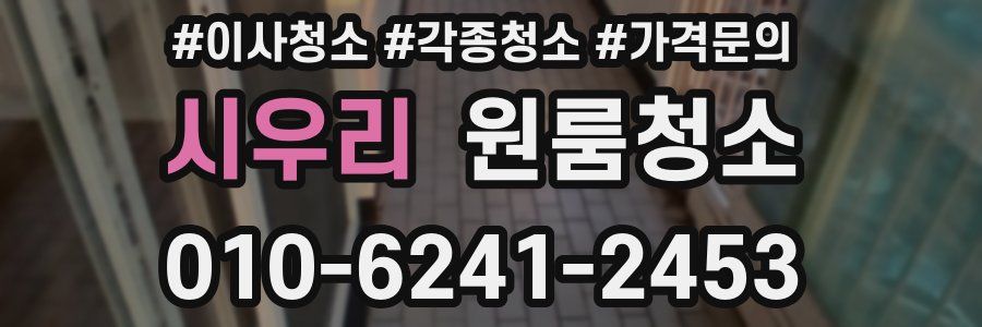 시우리 이사청소