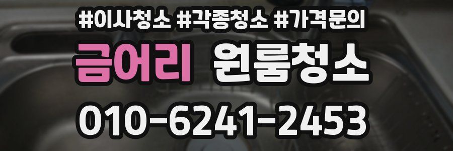 금어리 이사청소