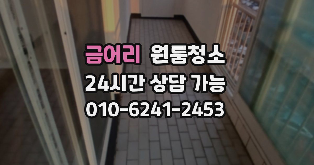 금어리 입주청소