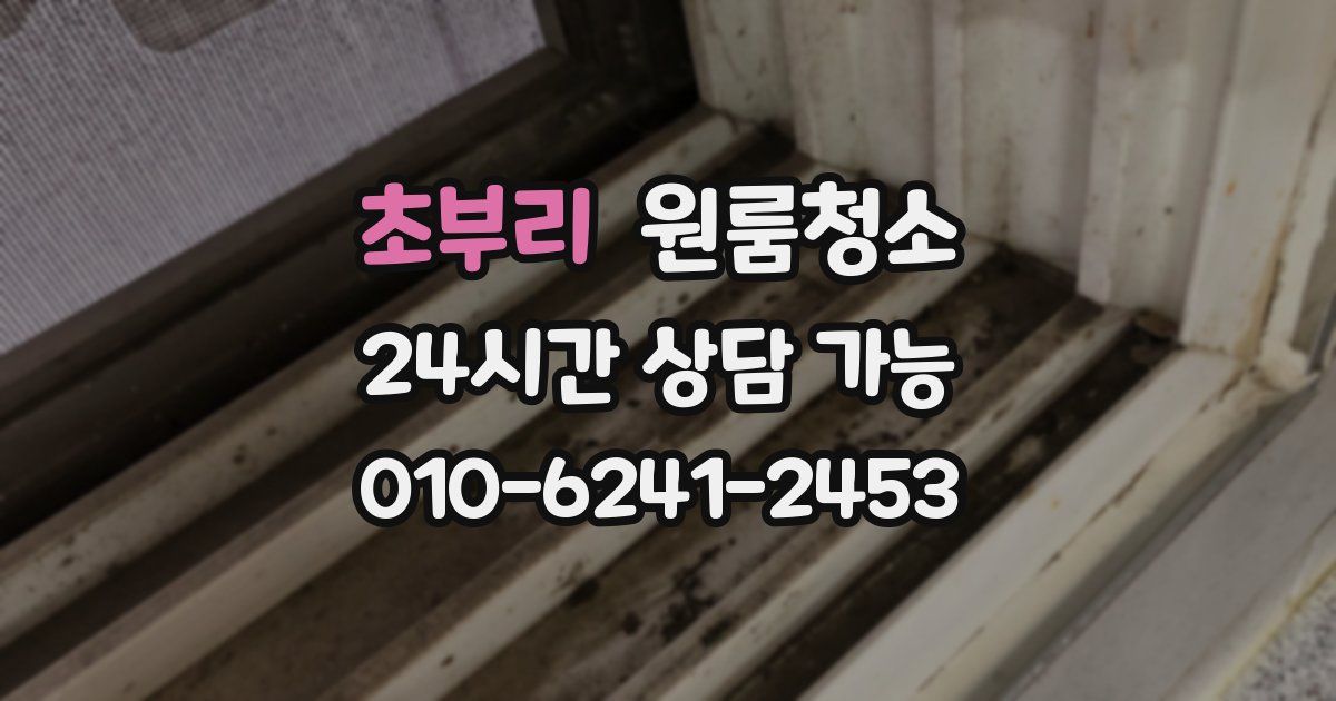 초부리 입주청소