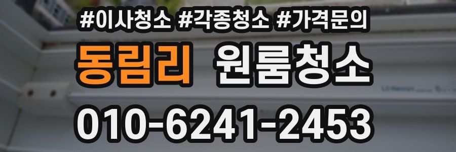 동림리 이사청소