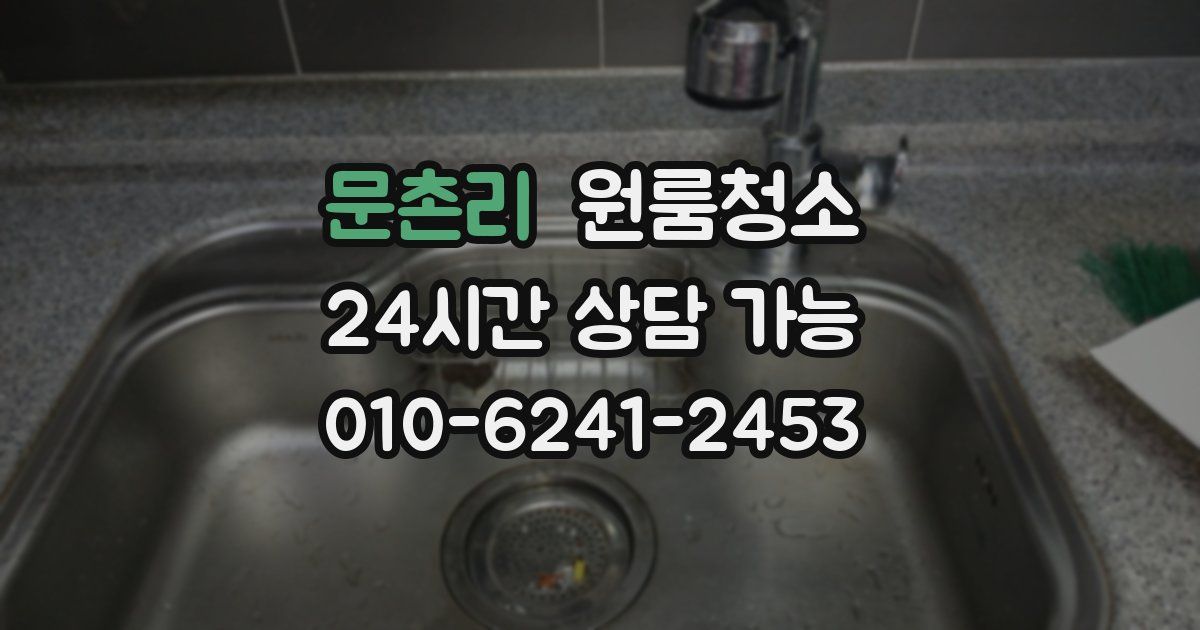 문촌리 입주청소