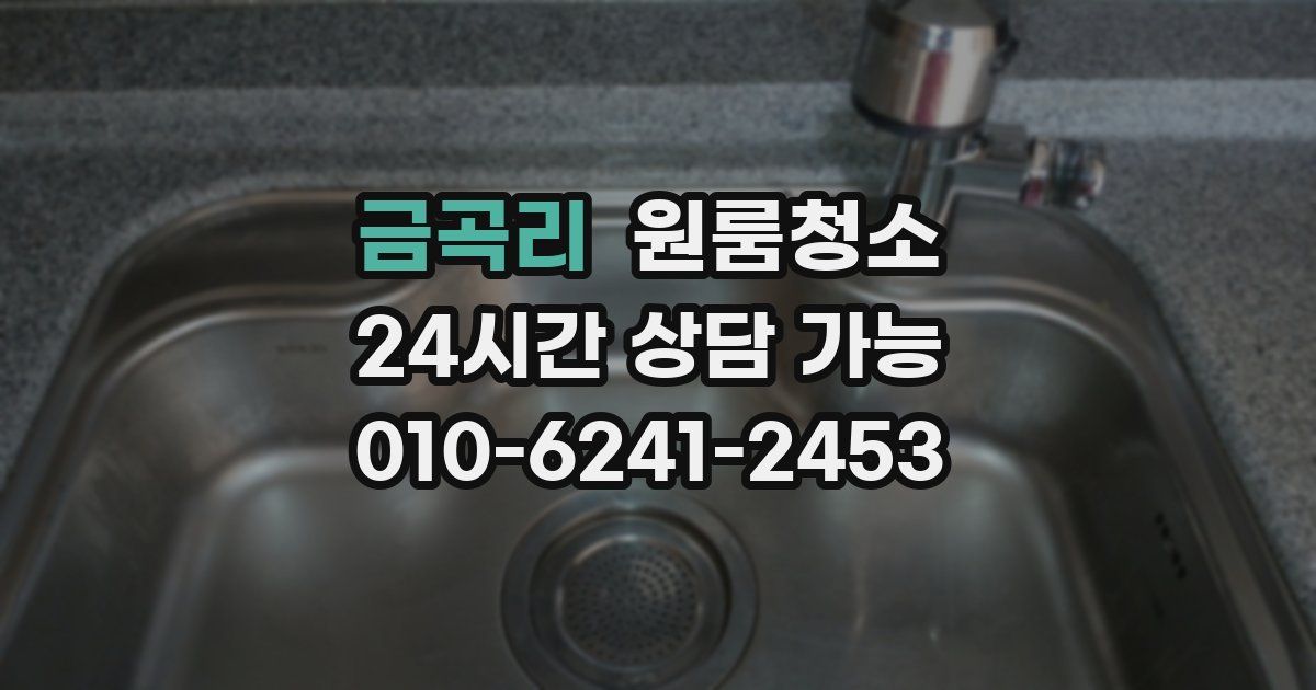 금곡리 입주청소