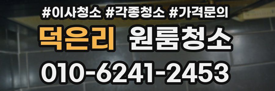 덕은리 이사청소