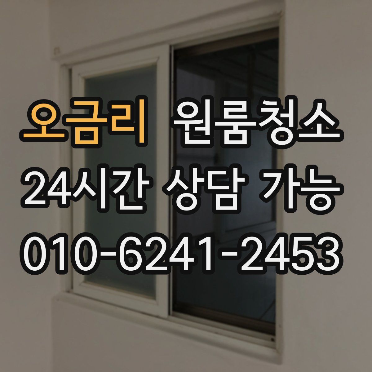 오금리 원룸청소