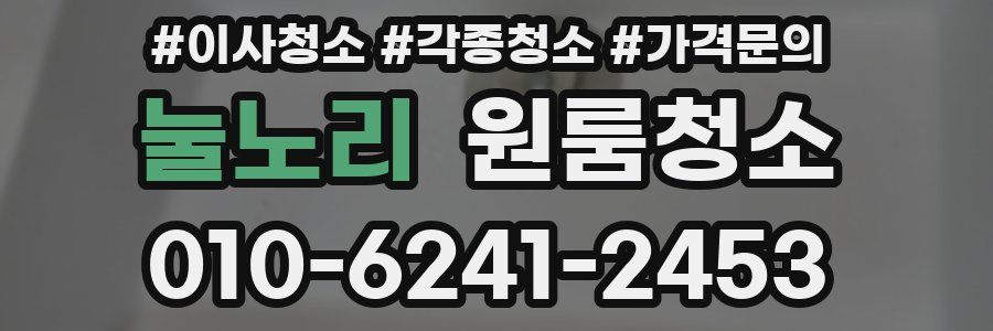눌노리 이사청소