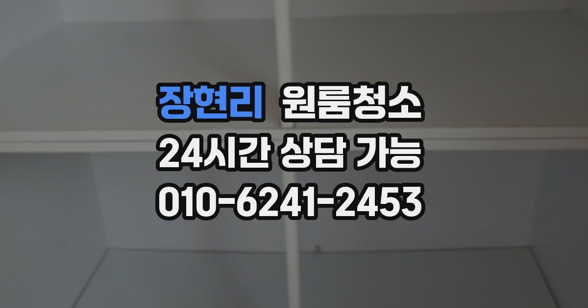 장현리 입주청소