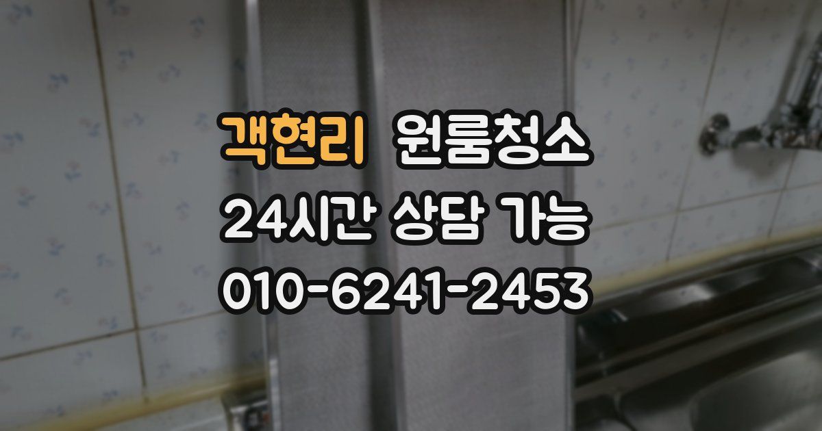 객현리 입주청소