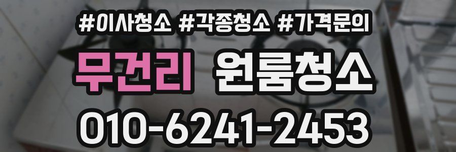 무건리 이사청소