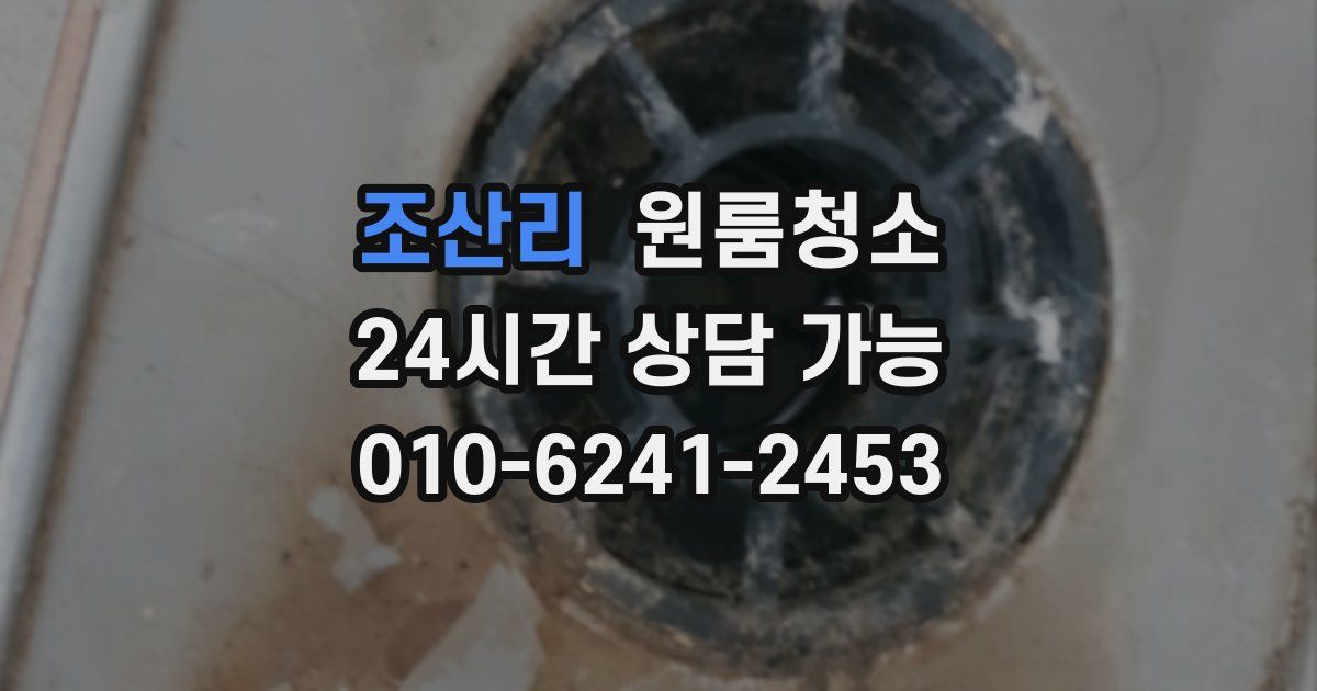 조산리 입주청소