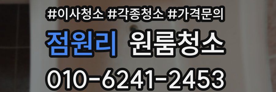 점원리 이사청소