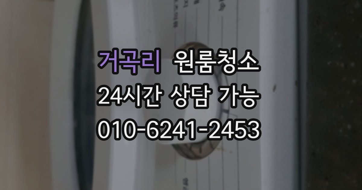 거곡리 입주청소