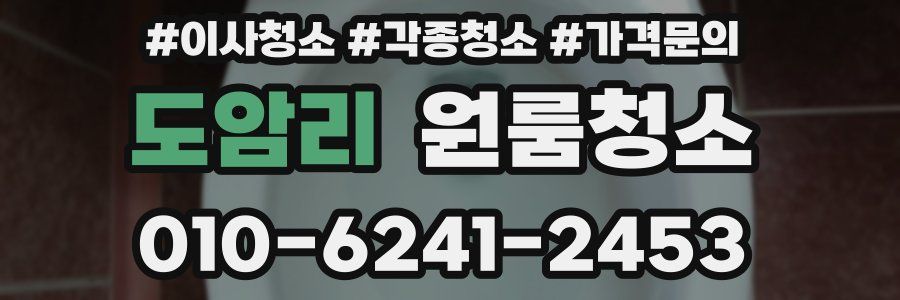 도암리 이사청소