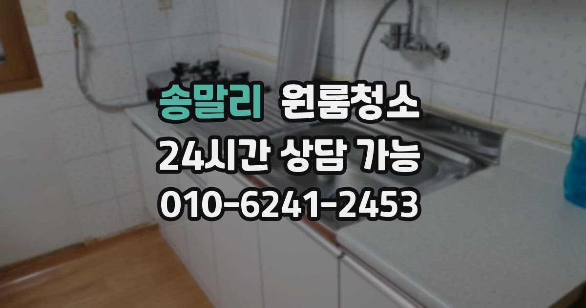 송말리 입주청소