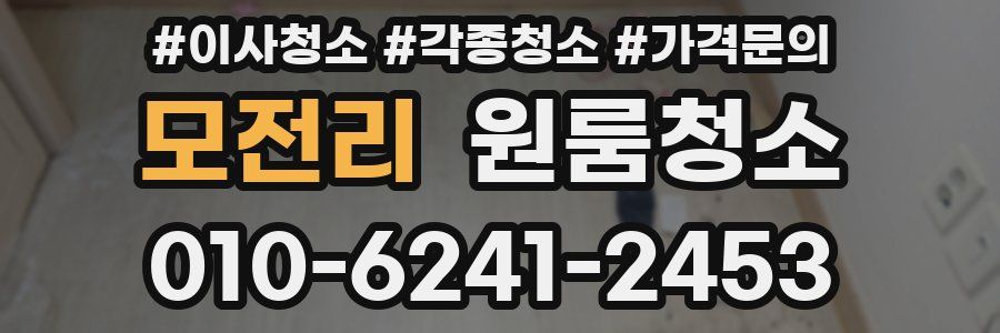 모전리 이사청소