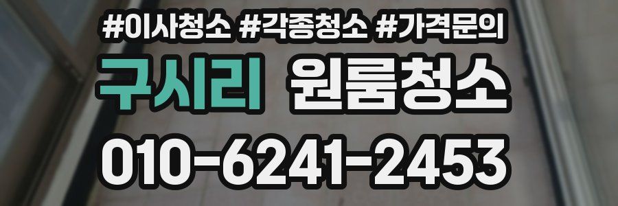 구시리 이사청소