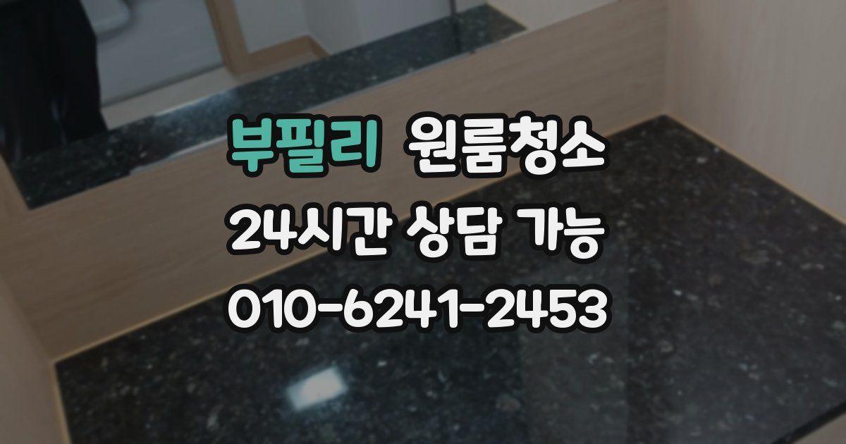 부필리 입주청소