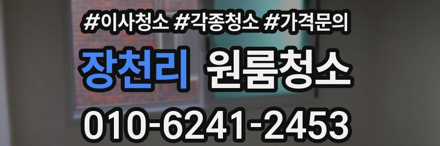 장천리 이사청소