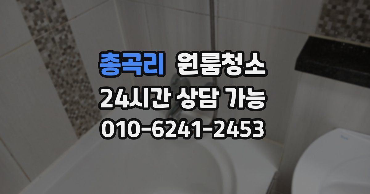 총곡리 입주청소