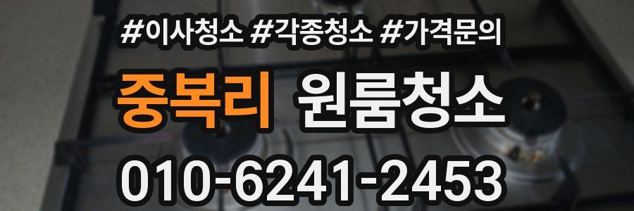 중복리 이사청소