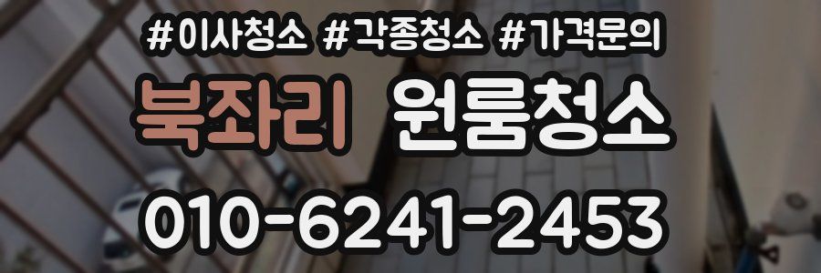 북좌리 이사청소